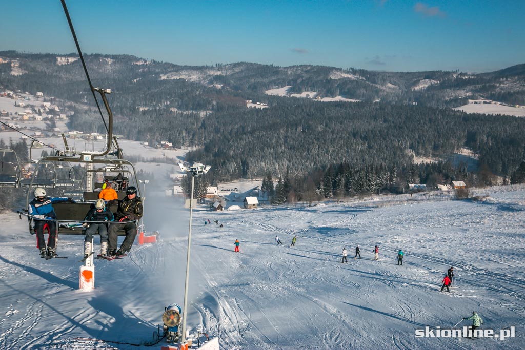 Galeria: Istebna Zagroń warunki narciarskie 27.12.2014