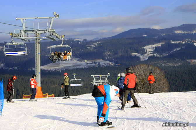 Galeria: Złoty Groń szwajcarską szóstką na narty