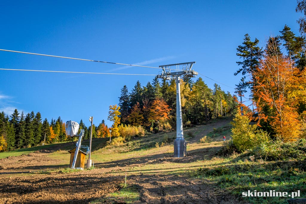 Galeria: Stacja Kasina-Ski - budowa nowej, 6-os. kolei