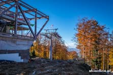 Stacja Kasina-Ski - budowa nowej, 6-os. kolei