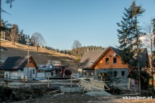 Pilsko, Korbielów budowa krzesła 28.12.2013