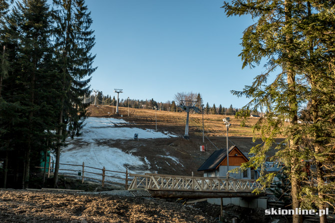 Galeria: Pilsko, Korbielów budowa krzesła 28.12.2013