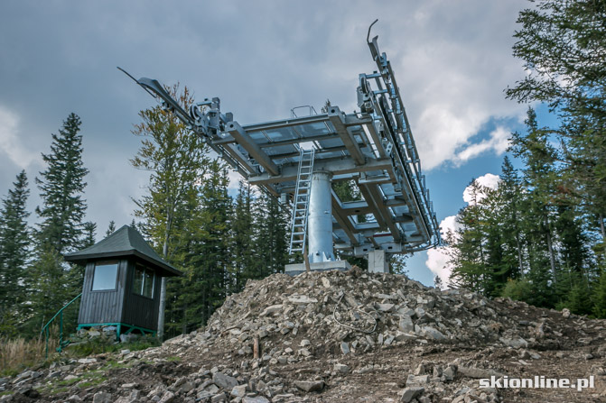 Galeria: Pilsko - budowa nowego krzesła na Buczynkę 2014.09