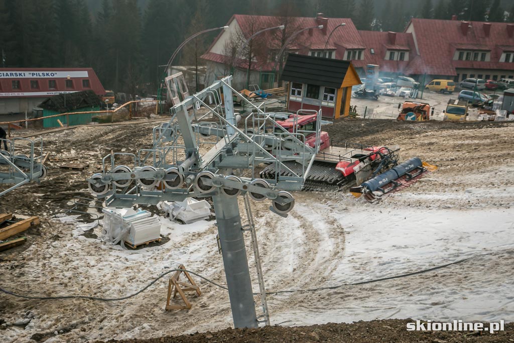 Galeria: Pilsko w Korbielowie budowa kolei na Buczynkę