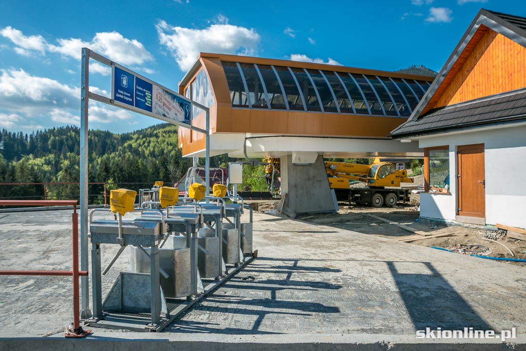 Galeria: Pilsko budowa kolei na Buczynkę maj 2015