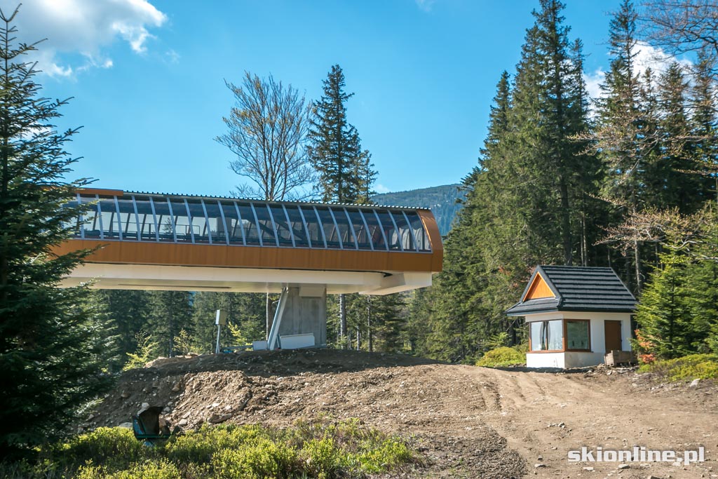Galeria: Pilsko budowa kolei na Buczynkę maj 2015