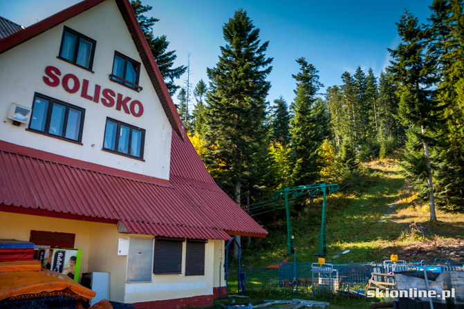 Galeria: Pilsko, Korbielów budowa krzesła 29.09.2012