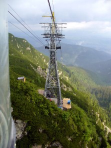 Remont kolei na Kasprowy Wierch