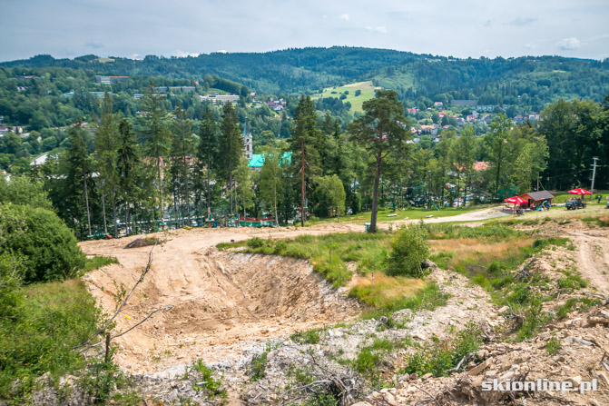 Galeria: Wisła budowa stacji Skolnity 29.06.2014
