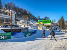 Stacja narciarska Skolnity w Wiśle - styczeń 2019