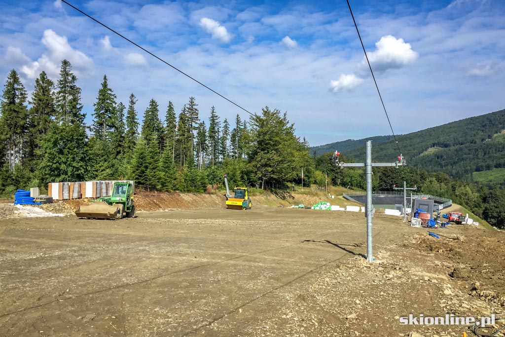 Galeria: Beskid Sport Arena - budowa stacji, sierpień 2016