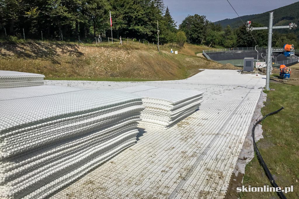 Galeria: Beskid Sport Arena - budowa stacji, sierpień 2016