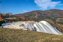 Beskid Sport Arena, magazyn śniegu - listopad 2018