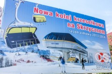 Szczyrk Skrzyczne - budowa nowego 4-os krzesła