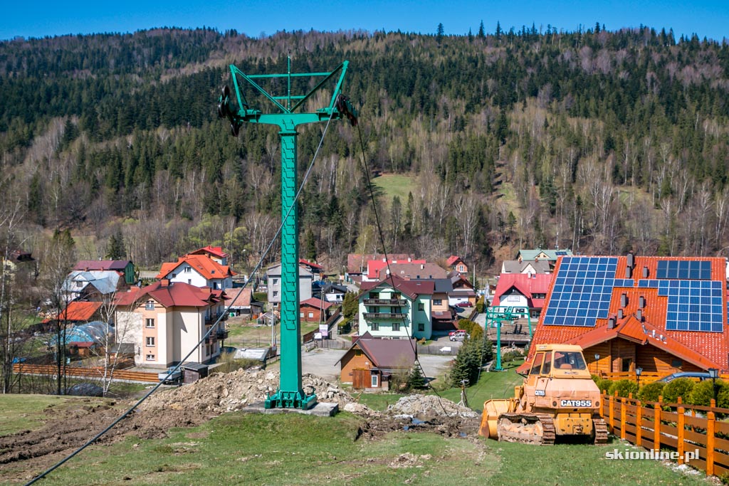 Galeria: Szczyrk -przebudowa kolei na Skrzyczne rozpoczęta