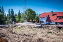 Szczyrk Skrzyczne - budowa krzesła 7.09.2013