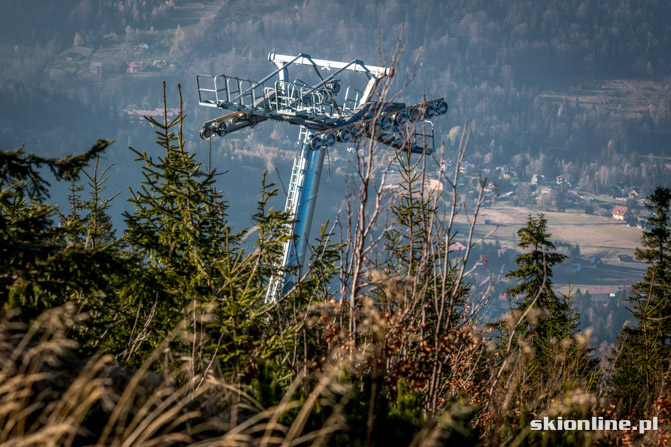 Galeria: Szczyrk Skrzyczne - budowa krzesła 8.11.2013