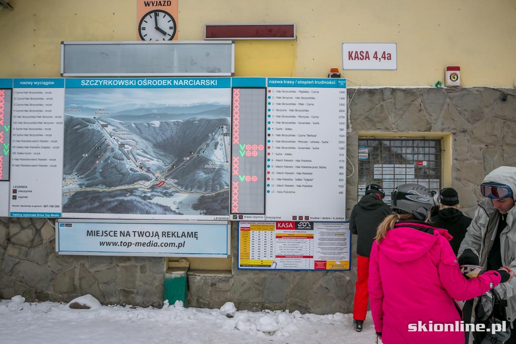 Galeria: Szczyrk SON Golgota warunki narciarskie 1.01.2015