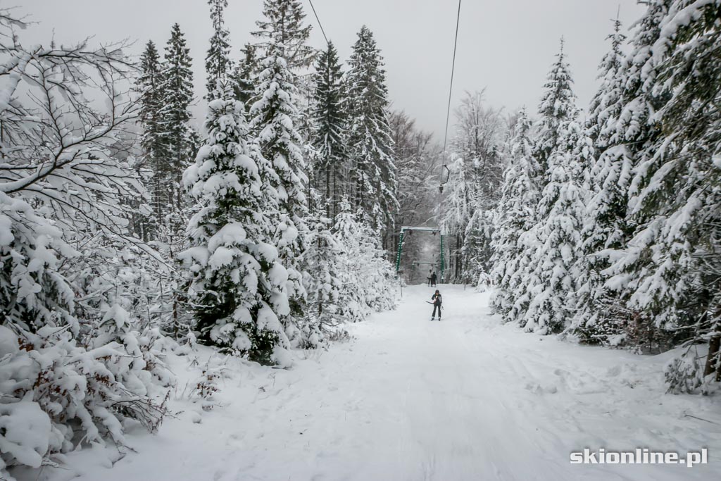 Galeria: Szczyrk SON Golgota warunki narciarskie 1.01.2015