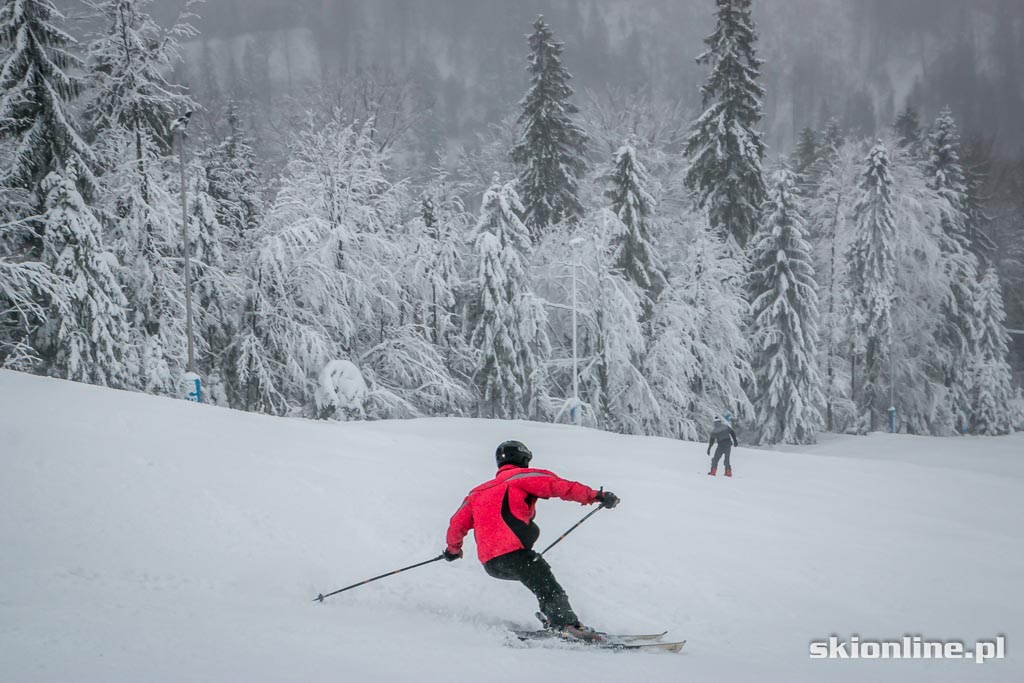 Galeria: Szczyrk SON Golgota warunki narciarskie 1.01.2015