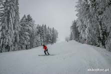 Szczyrk SON Golgota warunki narciarskie 1.01.2015