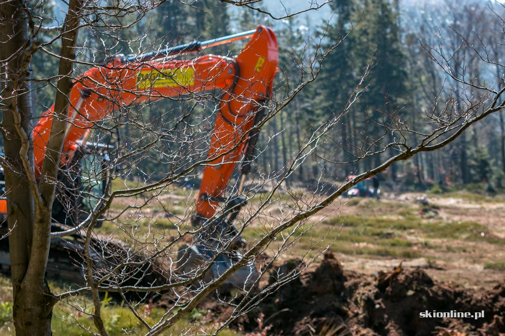 Galeria: SON w Szczyrku - budowa zbiornika rozpoczęta