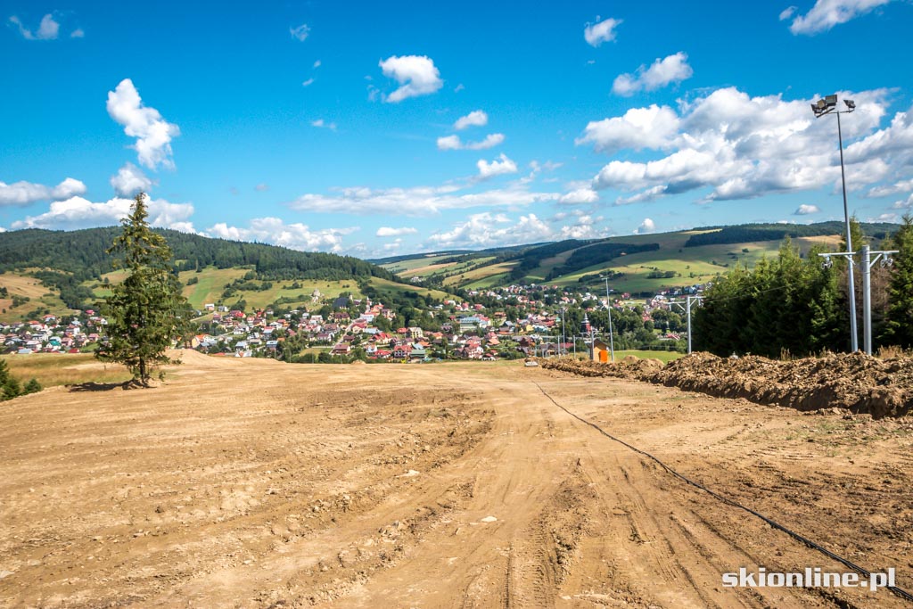 Galeria: Tylicz MasteSki - budowa nowej 4-os. kolei