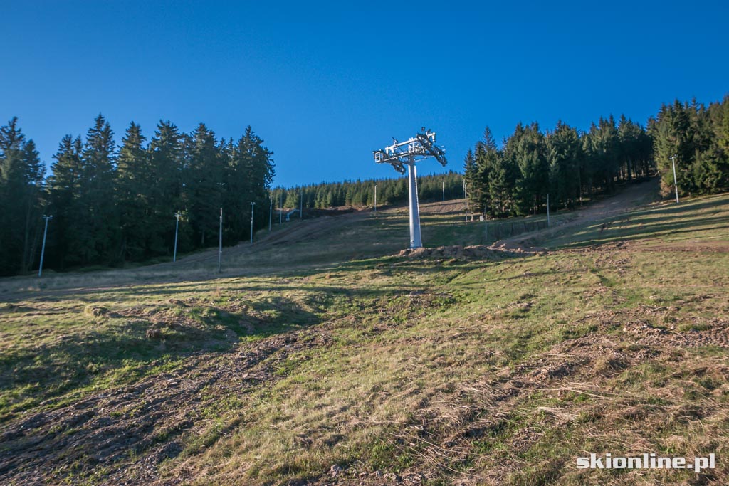 Galeria: Zieleniec budowa kolei Skyway Express