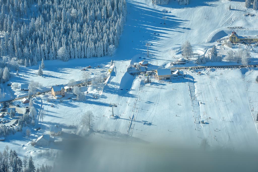 Galeria: Ski Arena Zieleniec - z lotu ptaka