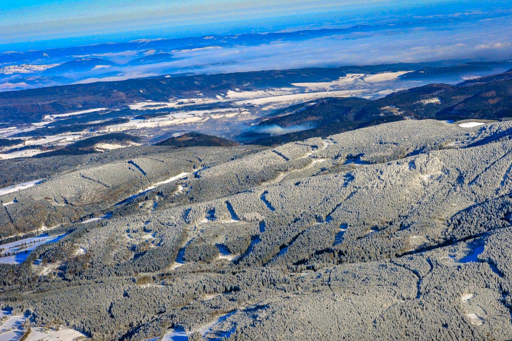 Galeria: Ski Arena Zieleniec - z lotu ptaka