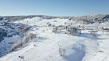 Zieleniec Ski Arena z drona