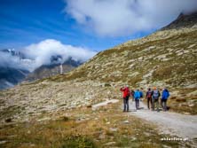 Lodowiec Aletsch w Szwajcarii