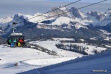 Alpe di Siusi narty z mieszkaniem na stoku