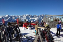 Paganella Andalo - narty z widokiem na Dolomity
