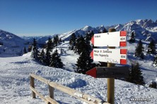 Paganella Andalo - narty z widokiem na Dolomity