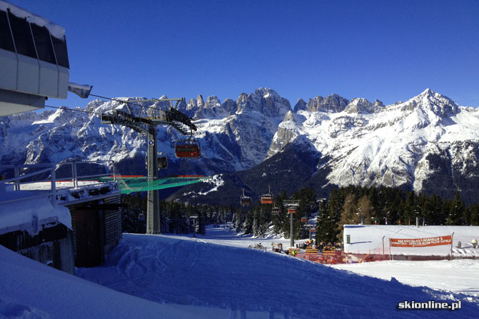 Galeria: Paganella Andalo - narty z widokiem na Dolomity