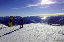 Paganella Andalo - narty z widokiem na Dolomity