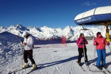 Na nartach z Madonny di Campiglio do Pinzolo