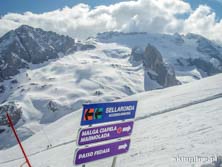 Marmolada - narty w Dolomitach