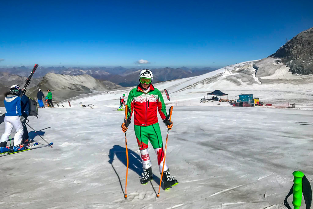 Galeria: Lodowiec Passo Stelvio - Stilfser Joch we Włoszech