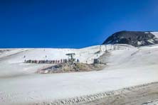 Lodowiec Passo Stelvio - Stilfser Joch we Włoszech