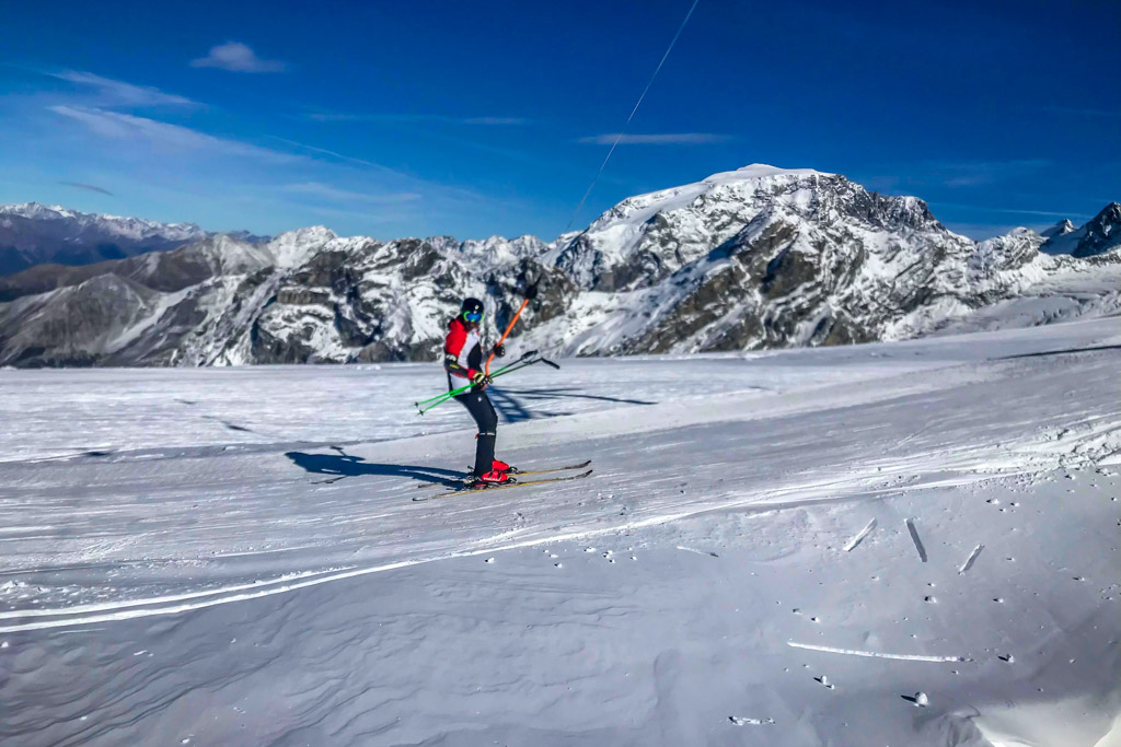 Galeria: Lodowiec Passo Stelvio - Stilfser Joch we Włoszech