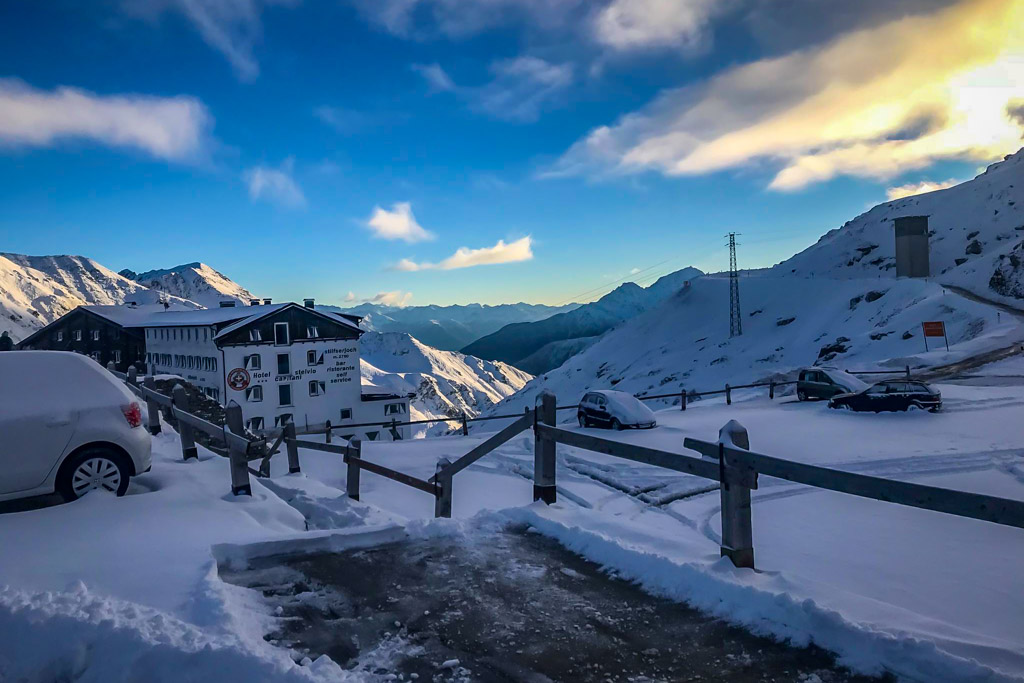 Galeria: Lodowiec Passo Stelvio - Stilfser Joch we Włoszech