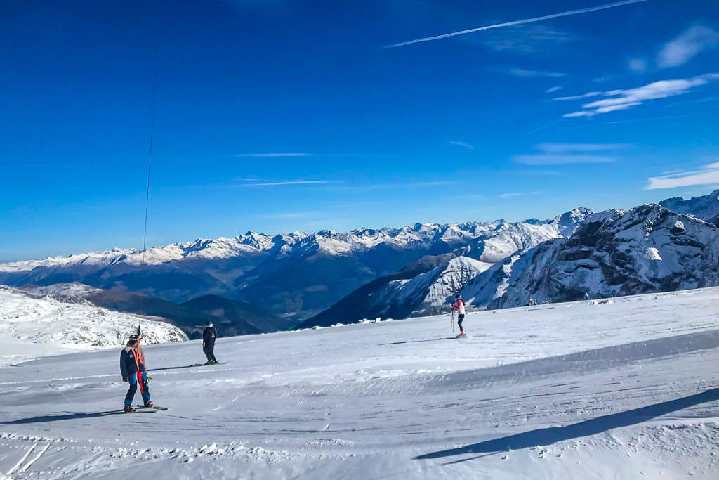 Galeria: Lodowiec Passo Stelvio - Stilfser Joch we Włoszech