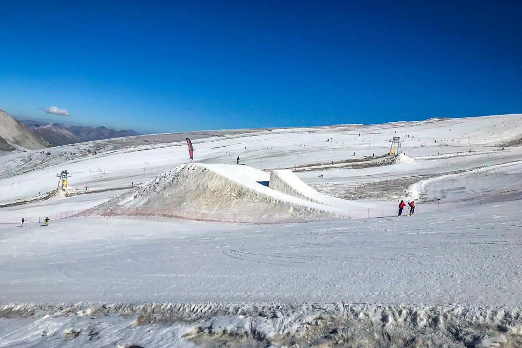 Galeria: Lodowiec Passo Stelvio - Stilfser Joch we Włoszech