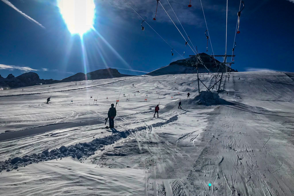 Galeria: Lodowiec Passo Stelvio - Stilfser Joch we Włoszech