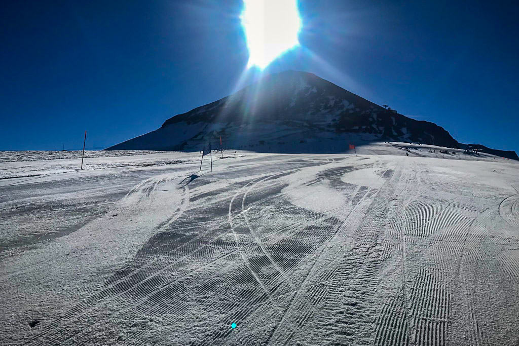 Galeria: Lodowiec Passo Stelvio - Stilfser Joch we Włoszech