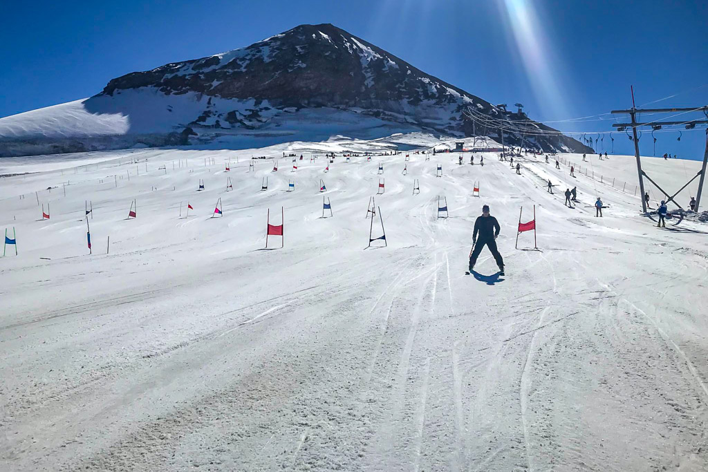 Galeria: Lodowiec Passo Stelvio - Stilfser Joch we Włoszech