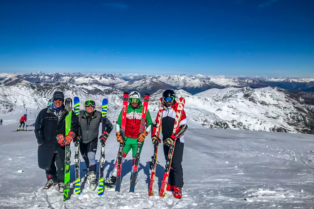 Galeria: Lodowiec Passo Stelvio - Stilfser Joch we Włoszech