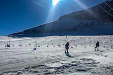 Lodowiec Passo Stelvio - Stilfser Joch we Włoszech